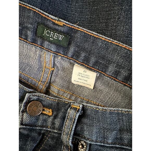 J.Crew Matchstick Mid-Rise Skinny Jeans - Size 29 - Picture 3 of 4